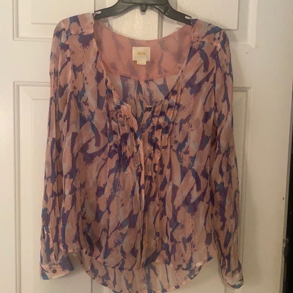 Anthropologie Tops - Anthropologie Maeve brand Sheer top